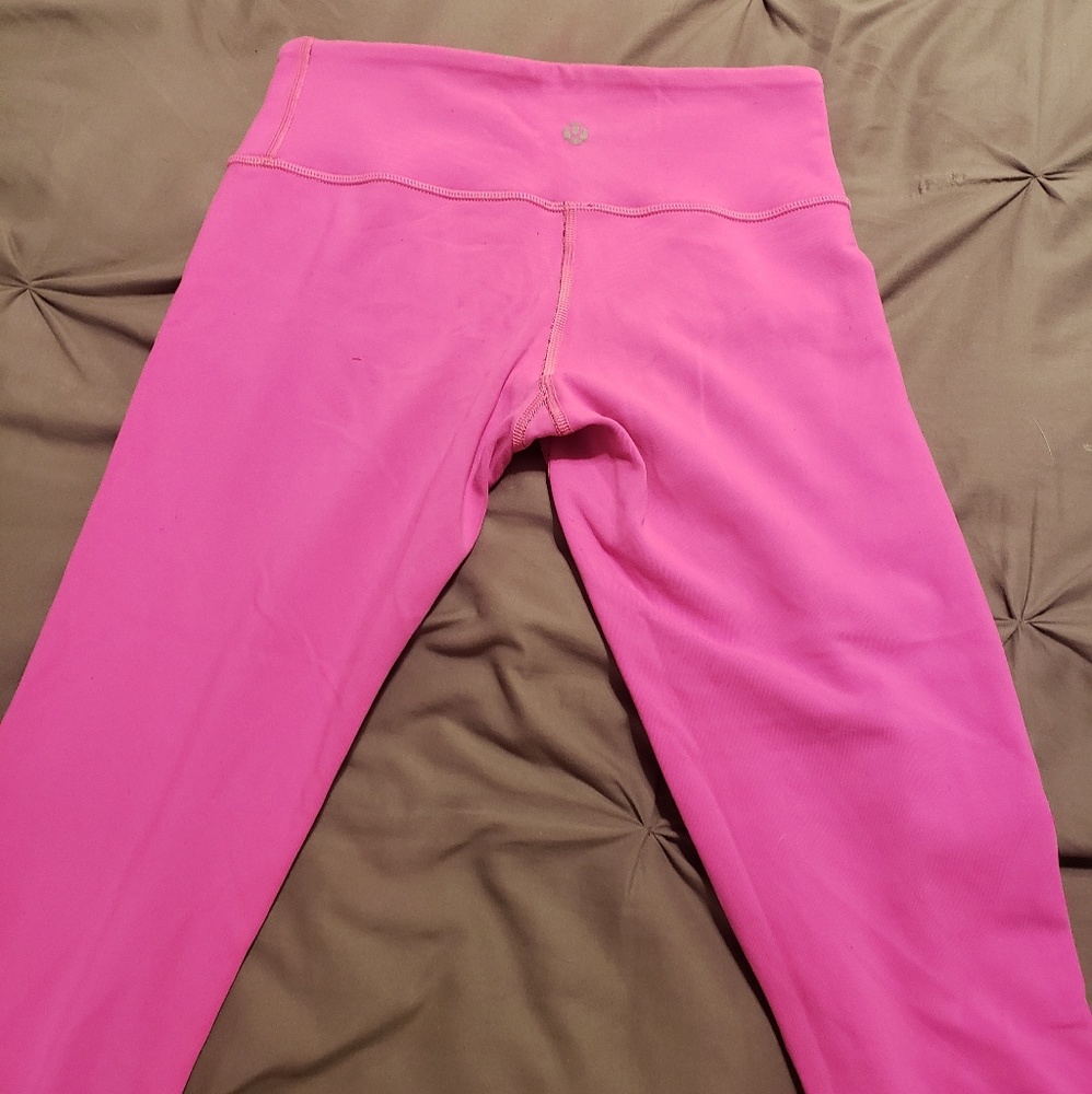 Luluemon Cropped leggings Wunder Reversible